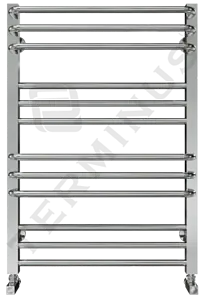 Полотенцесушитель водяной лесенка Terminus Соренто П12 500х756 полированная сталь 4620768882326, 1
