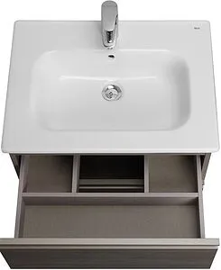 Тумба-умывальник подвесная Roca The Gap 60 городской дуб A857397402+ Тумба-умывальник подвесная Roca The Gap 60 городской дуб A857397402+, 5