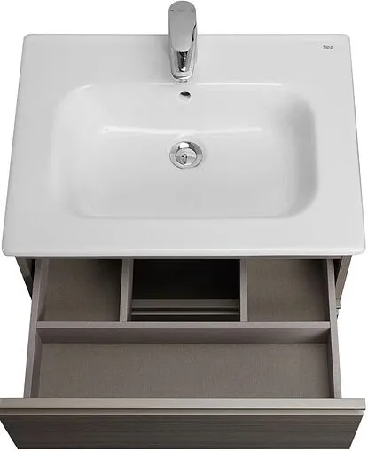 Тумба-умывальник подвесная Roca The Gap 60 городской дуб A857397402+