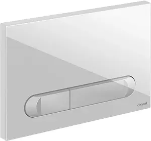 Клавиша смыва для унитаза Cersanit Estetica 64109 белый глянцевый Клавиша смыва для унитаза Cersanit Estetica 64109 белый глянцевый, 4