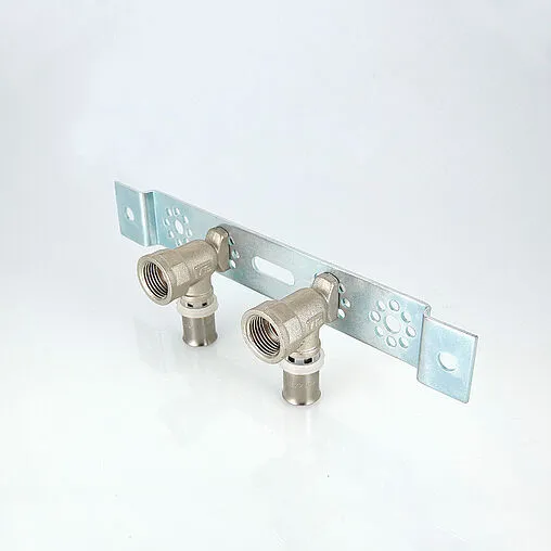 Монтажная планка с водорозетками пресс 16мм x ½"в Valtec VTm.224.N.001604