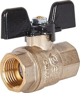 Кран шаровый ½"в x ½"в Stout SVB-0002-000015 Кран шаровый ½"в x ½"в Stout SVB-0002-000015, 1