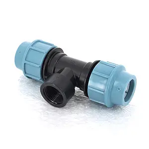 Тройник компрессионный переходной 32мм x 1&quot;в x 32мм Unidelta 1007032004, 4