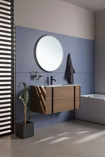 Тумба под умывальник подвесная Allen Brau Reality 100 дуб 1.32007.NO