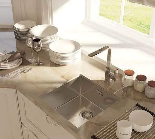 Мойка кухонная IDDIS Edifice 44 сатин EDI44S0i77