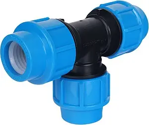 Тройник компрессионный соединительный 32мм x 32мм x 32мм Джилекс 9335 Тройник компрессионный соединительный 32мм x 32мм x 32мм Джилекс 9335, 2