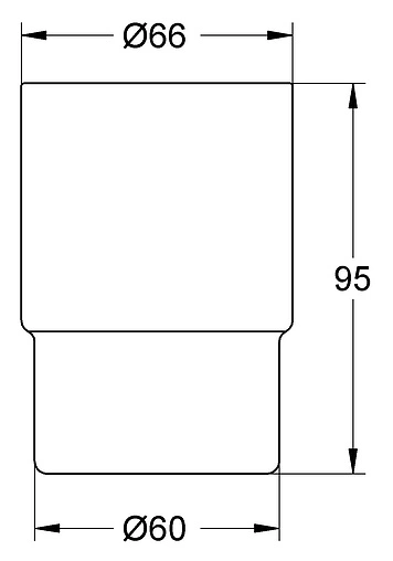 Стакан Grohe Essentials не окрашен 40372001