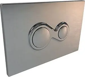 Клавиша смыва для унитаза ArtCeram Monet 701.000.70 хром матовый Клавиша смыва для унитаза ArtCeram Monet 701.000.70 хром матовый, 3