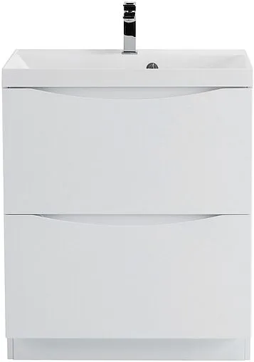 Тумба под умывальник напольная BelBagno MARINO 70 Bianco Lucido MARINO-700-2C-PIA-BL-P