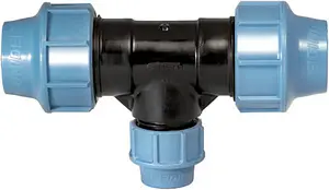 Тройник компрессионный редукционный 40мм x 25мм x 40мм Unidelta 1013040025, 1