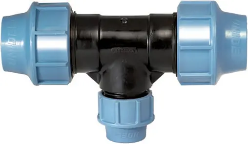 Тройник компрессионный редукционный 40мм x 25мм x 40мм Unidelta 1013040025