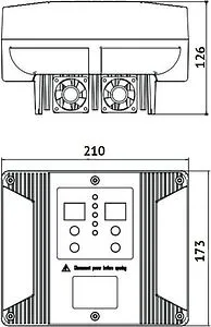 Частотный преобразователь UniPump FCP-1.5MT 38819, 2