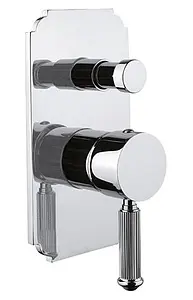 Смеситель для ванны скрытого монтажа Cezares Olimp хром OLIMP-VDIM-01-L, 1