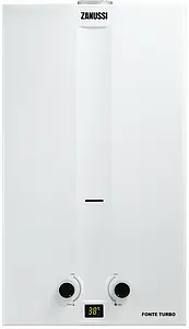 Водонагреватель проточный газовый Zanussi GWH 12 Fonte Turbo Водонагреватель проточный газовый Zanussi GWH 12 Fonte Turbo, 1