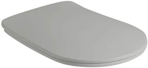 Крышка-сиденье для унитаза с микролифтом Kerasan Nolita Slim Grigio matt 539159