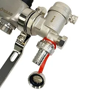 Группа коллекторная с расходомерами 5 отводов 1"в/в x ¾"ек WAAG WG.589.0605.F Группа коллекторная с расходомерами 5 отводов 1"в/в x ¾"ек WAAG WG.589.0605.F, 3