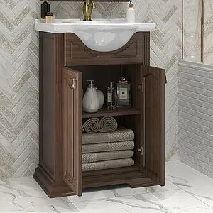 Тумба под умывальник напольный Opadiris Риспекто 55 белый 00-00005760, 4