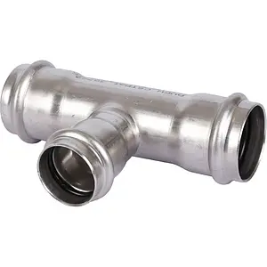 Тройник пресс редукционный 35мм x 28мм x 35мм Sanha NiroSan 9130 69130352835, 1