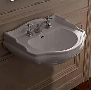 Раковина Kerasan Retro 55 белый 104501*3 Раковина Kerasan Retro 55 белый 104501*3, 4