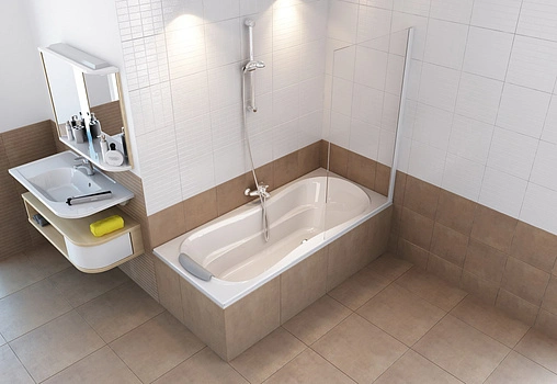 Ванна акриловая Ravak CAMPANULA II 180x80 CB21000000