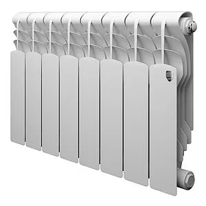 Радиатор биметаллический 8 секций Royal Thermo Revolution B 350 Bianco Traffico RTRB335008 Радиатор биметаллический 8 секций Royal Thermo Revolution B 350 Bianco Traffico RTRB335008, 1