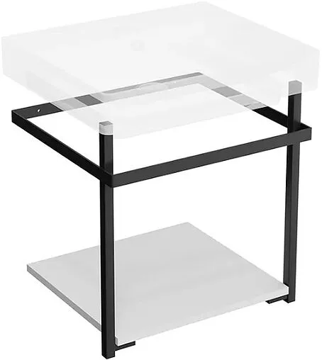 Тумба под умывальник подвесная Kerama Marazzi Pro 50 чёрный матовый PRO.50.02\BLK.M