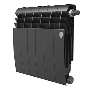 Радиатор биметаллический 6 секций нижнее правое подключение Royal Thermo Biliner 350 VR80 Noir Sable RTBNSVR8035006 Радиатор биметаллический 6 секций нижнее правое подключение Royal Thermo Biliner 350 VR80 Noir Sable RTBNSVR8035006, 1