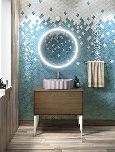 Тумба под умывальник Kerama Marazzi Atollo 80 древесный Wood AT.80\WD