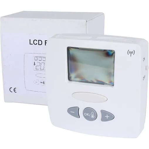 Радиотерморегулятор комнатный НО/НЗ WATTS WFHT-RF-LCD белый 10021132