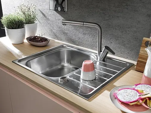 Мойка кухонная Franke Spark SKX 611-63 нержавеющая сталь 101.0553.296