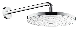Лейка верхнего душа с настенным креплением Hansgrohe Raindance Select S 300 2jet белый/хром 27378400, 1