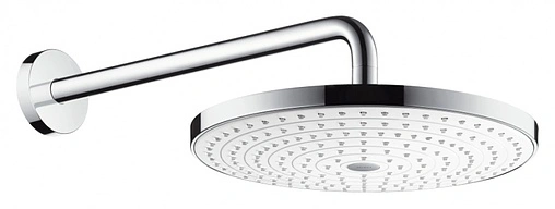 Лейка верхнего душа с настенным креплением Hansgrohe Raindance Select S 300 2jet белый/хром 27378400