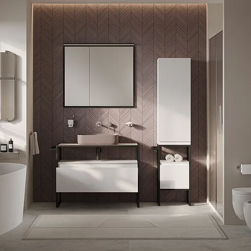 Шкаф-пенал напольный Allen Brau Priority 40 L белый 1.31006.WM