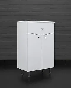 Комод напольный Айсберг Волна 50 белый DA1001K, 5