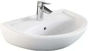 Раковина Norm Fit 55 белый 6894B099-1776 Раковина Norm Fit 55 белый 6894B099-1776, 1