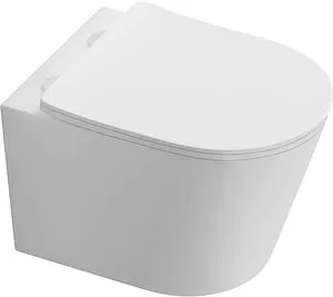 Унитаз подвесной безободковый Aquatek Таурус Tornado белый AQ1580T-00 Унитаз подвесной безободковый Aquatek Таурус Tornado белый AQ1580T-00, 1