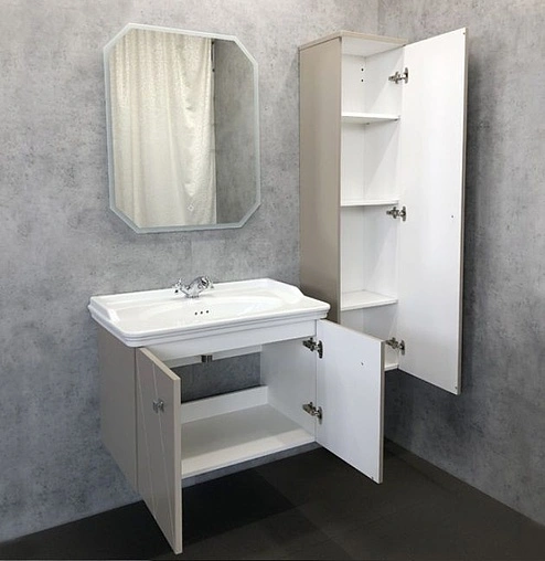 Тумба-умывальник подвесная Comforty Кремона 80 латте 00-00001040CF