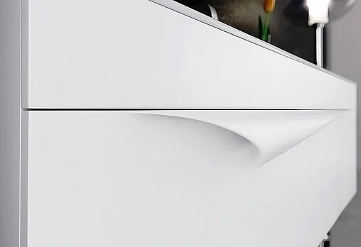 Шкаф-пенал подвесной Clarberg Papyrus 35 белый матовый PAP0535