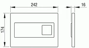 Инсталляция для подвесного унитаза Set 3 в 1 Pestan Fluenta SET40006356DB кнопки/белый, рамка/черный Инсталляция для подвесного унитаза Set 3 в 1 Pestan Fluenta SET40006356DB кнопки/белый, рамка/черный, 4