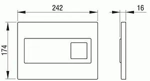 Инсталляция для подвесного унитаза Set 3 в 1 Pestan Fluenta SET40006356DW кнопки/белый, рамка/белый Инсталляция для подвесного унитаза Set 3 в 1 Pestan Fluenta SET40006356DW кнопки/белый, рамка/белый, 4