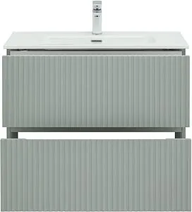 Тумба-умывальник Aquanet Джейн 80 мисти грин 00313318+, 5