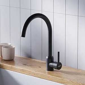 Смеситель для кухни Dorff Logic чёрный матовый D3007022, 3