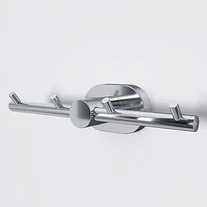 Планка с 4-мя крючками Am.Pm Sense L хром A7435900 Планка с 4-мя крючками Am.Pm Sense L хром A7435900, 5