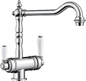 Смеситель для кухни с подключением к фильтру Blanco Sora хром 524217 Смеситель для кухни с подключением к фильтру Blanco Sora хром 524217, 1
