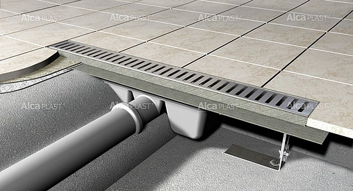 Решетка для лотка 644мм AlcaPlast Pure-650L