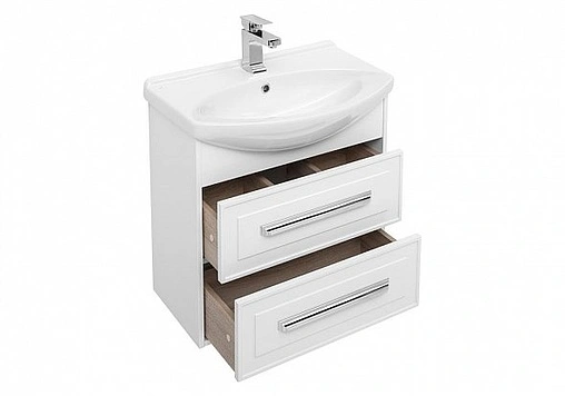 Тумба под умывальник Aquanet Остин 65 белый 00203916