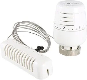 Головка термостатическая с выносным настенным датчиком М30x1.5 Valtec белый VT.5010.0.0 Головка термостатическая с выносным настенным датчиком М30x1.5 Valtec белый VT.5010.0.0, 1