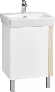 Тумба-умывальник Aquaton Кантри 65 белый/дуб верона 1A2576K0AHB20, 1