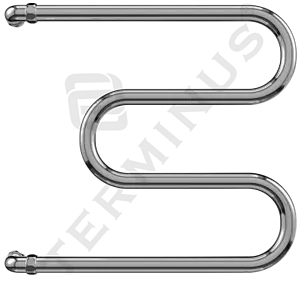 Полотенцесушитель водяной Terminus М-образный AISI 32х2 500х700 полированная сталь 4620768881176 Полотенцесушитель водяной Terminus М-образный AISI 32х2 500х700 полированная сталь 4620768881176, 1