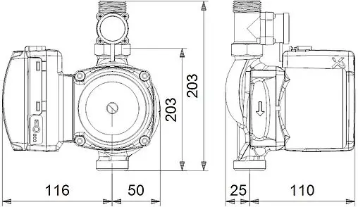 Насос для повышения давления Grundfos UPA 15-160 99891467